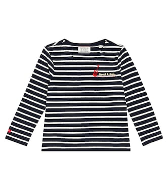 스트라이프 코튼 저지 티셔츠 | Scotch & Soda Kids