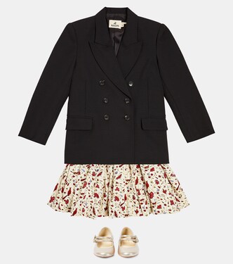 x Khaite Tammie wool-blend jacket | Bonpoint