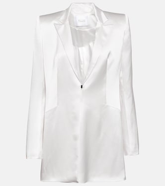 Bridal Leith satin blazer dress | Galvan