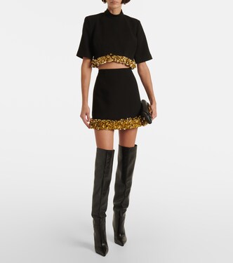 Dua sequined miniskirt | Simkhai