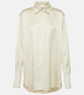 Camicia oversize in raso | Jil Sander