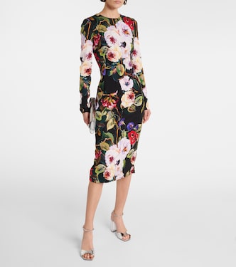 Pumps in pelle Saeda 85 con cristalli | Jimmy Choo