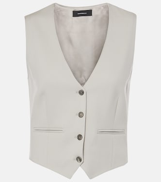 Gilet de costume en laine vierge | Wardrobe.NYC