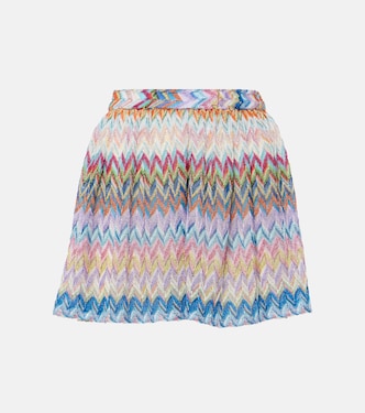 Shorts in lamé a zig-zag | Missoni