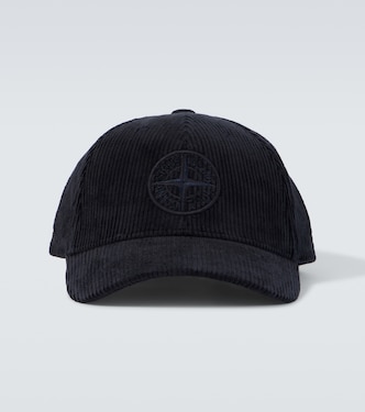 Compass corduroy baseball cap | Stone Island