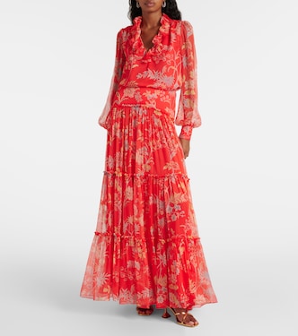 Bedruckte Bluse aus Seide | Etro