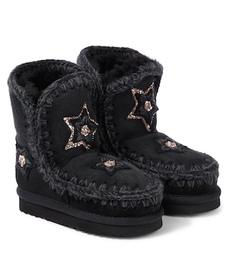 Stivali in suede con decorazioni | Mou Kids