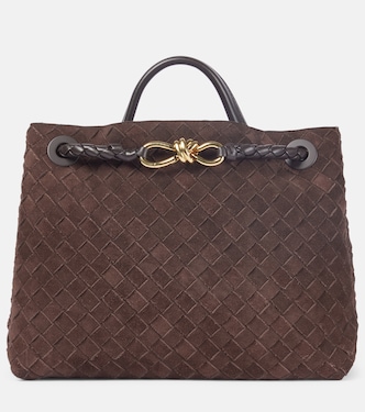 Andiamo Medium suede tote bag | Bottega Veneta