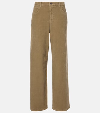 Weite Hose Eglitta aus Baumwoll-Cord | The Row
