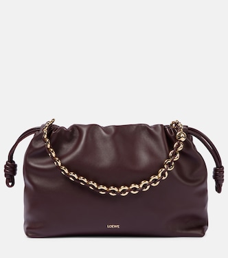Flamenco Large leather clutch | Loewe