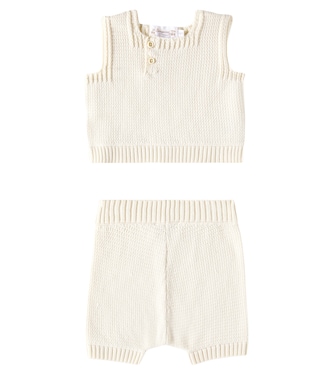 Baby - Top e shorts Elsie in cotone | Bonpoint