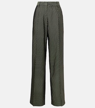 Pantaloni a gamba larga a righe | Dries Van Noten
