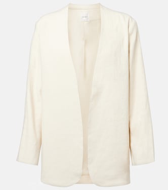Belle linen-blend jacket | Leset