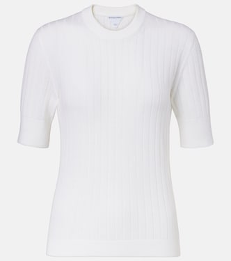 Top acanalado de punto | Bottega Veneta