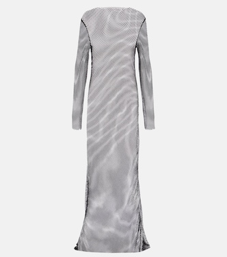 Embellished mesh maxi dress | Tove