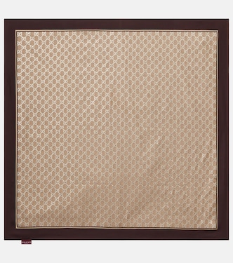 GG silk twill scarf | Gucci