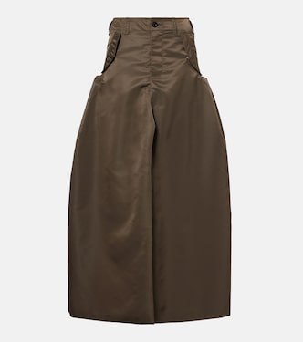 Twill maxi skirt | Sacai