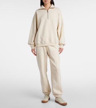 Hamilton Wren cotton half-zip sweatshirt | The Upside