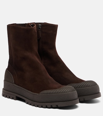 Rugged 스웨이드 앵클 부츠 | Aquazzura