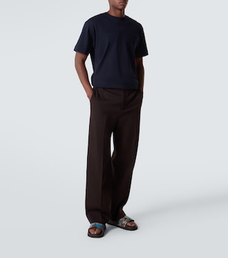 Pantoletten GG aus Canvas | Gucci