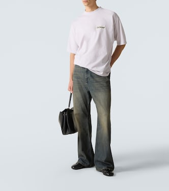 Zapatillas City de piel con tachuelas | Balenciaga