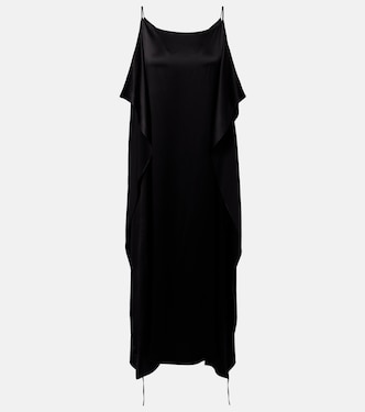 Kylo ruffled silk midi dress | The Row