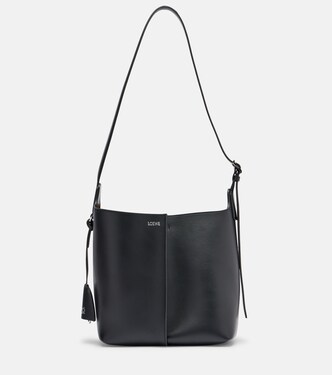 Double L leather shoulder bag | Loewe