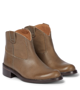 Santiag leather boots | Bonpoint