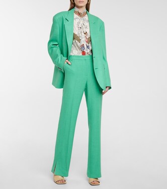 Blazer en laine, soie et lin | Etro