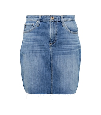 Minifalda vaquera Erin de tiro alto | AG Jeans