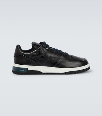 Playoff low-top leather sneakers | Berluti