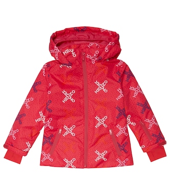 Logo-print padded ski jacket | Kenzo Kids