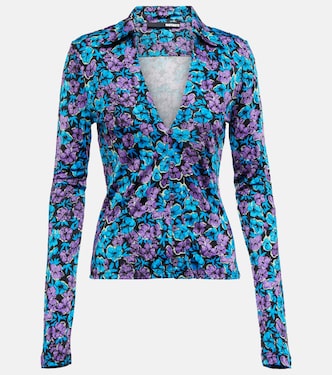 Floral jersey shirt | Rotate