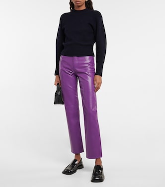 Crewneck wool-blend sweater | Vince