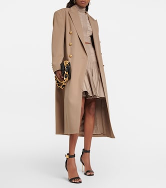Oversized wool coat | Balmain