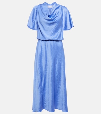 Cowl neck midi dress | Vince