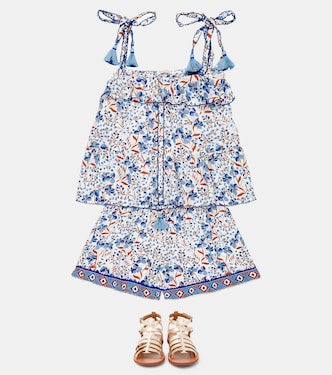 Astra floral top | Poupette St Barth Kids