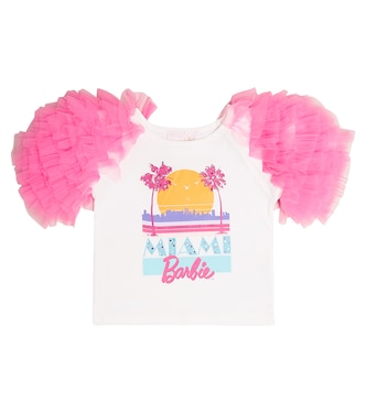 x Barbie® – T-shirt Miami Shores en coton et tulle | Tutu Du Monde
