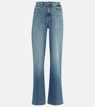 High-Rise Wide-Leg Jeans Lotta Luxe Vintage | 7 For All Mankind