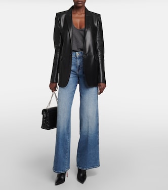 Lotta Luxe Vintage high-rise wide-leg jeans | 7 For All Mankind