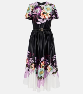 Vestido midi floral | Elie Saab