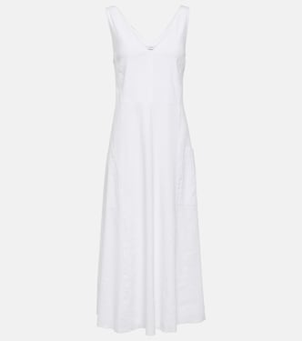 Abito midi in misto lino | Vince