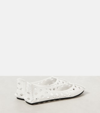 Ballerine Perfo in pelle | Alaïa