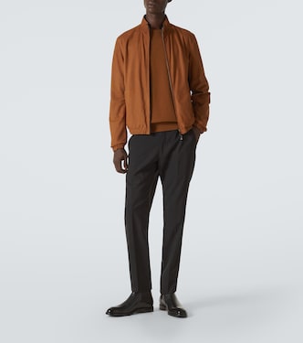 Giacca blouson reversibile in pelle | Zegna