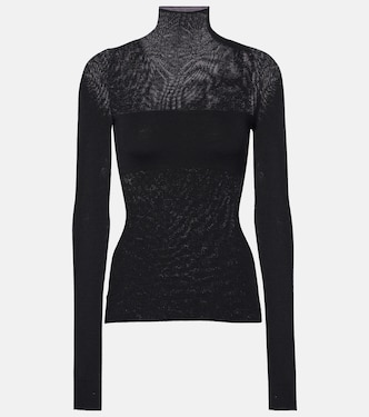 Rollkragenpullover aus Schurwolle | Versace