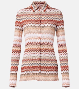 Camicia in lamé a zig-zag | Missoni