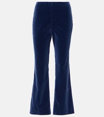 Jealousy Morelia velvet flared pants | Blazé Milano