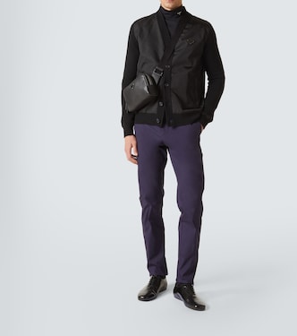 Gerade Hose aus einem Baumwollgemisch | Prada