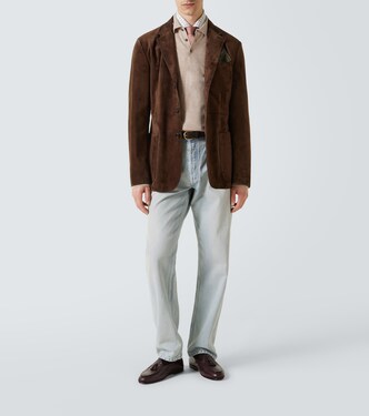 Suede blazer | Dunhill