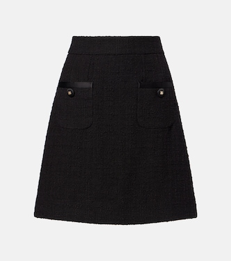 Cotton-blend miniskirt | Dolce&Gabbana